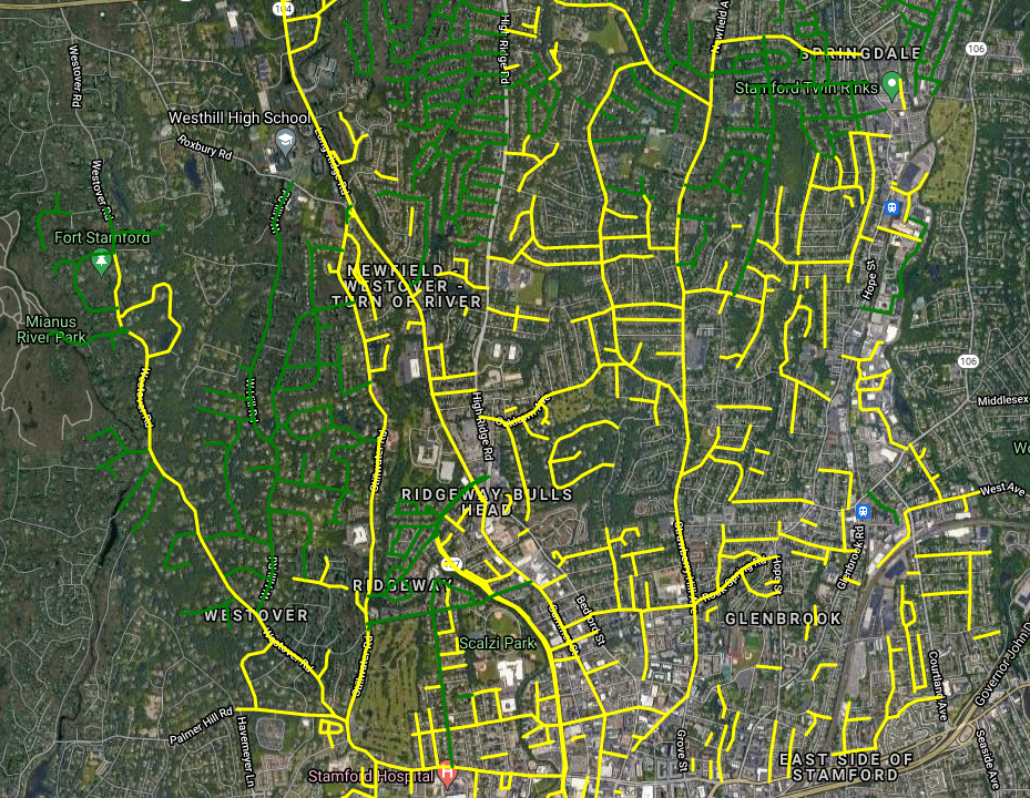 Leaf Pickup Map